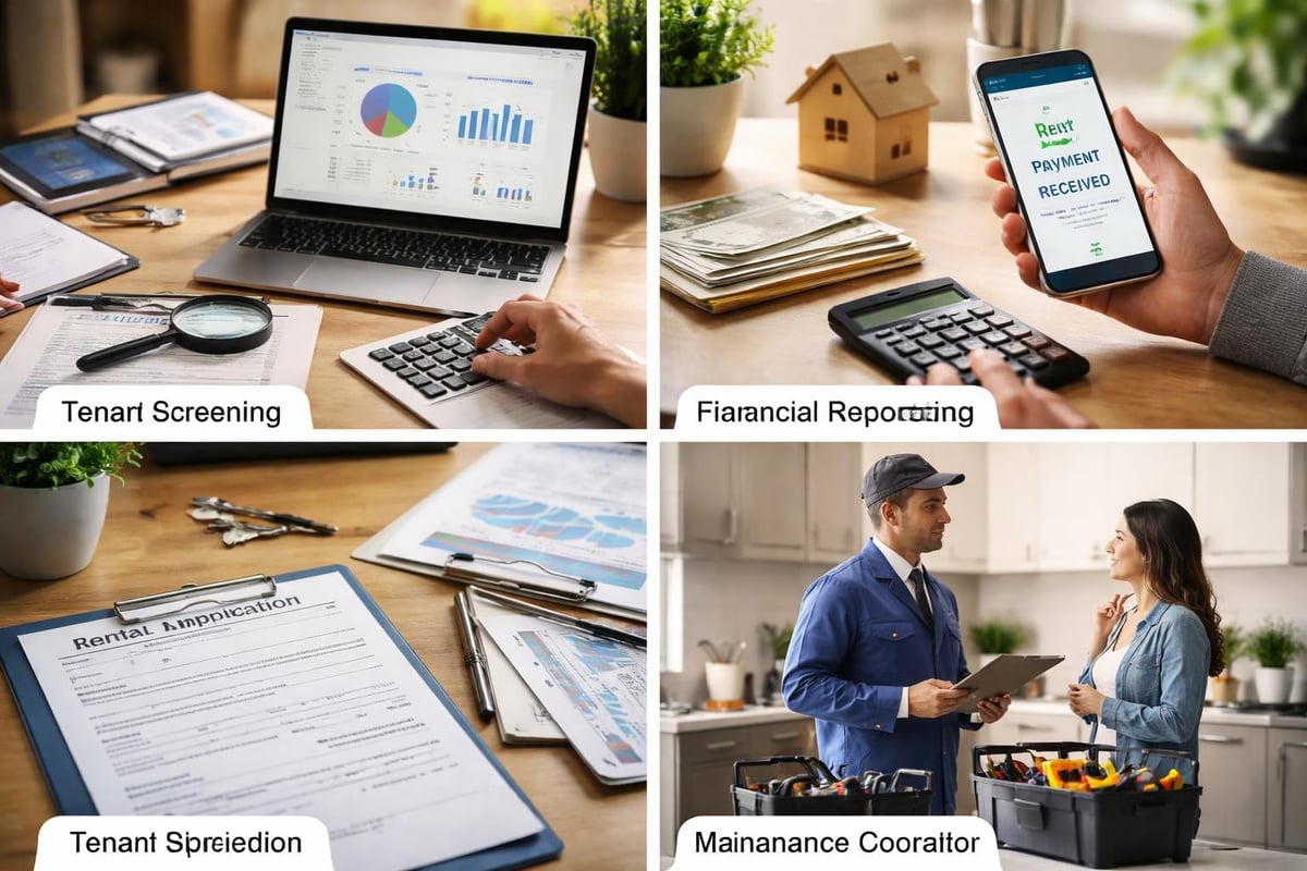 Property management support functions