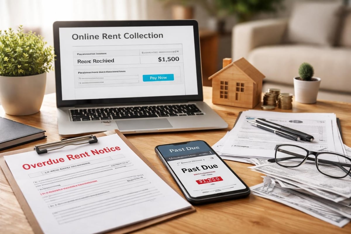 Rent collection workflow