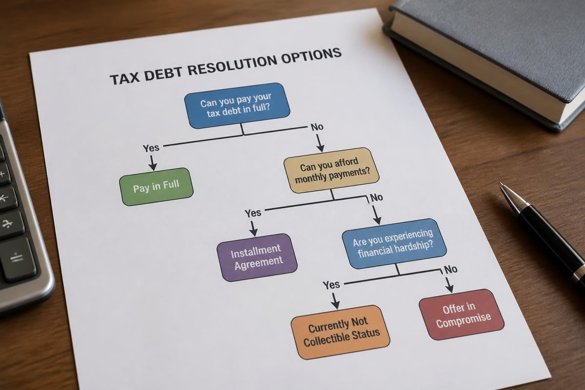 Payment plan decision tree