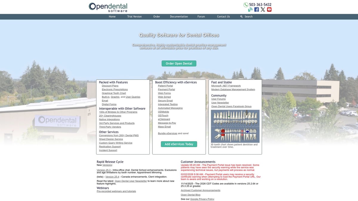 7 Essential Software Dentista Solutions for 2026 3 7 Essential Software Dentista Solutions for 2026 - Open Dental