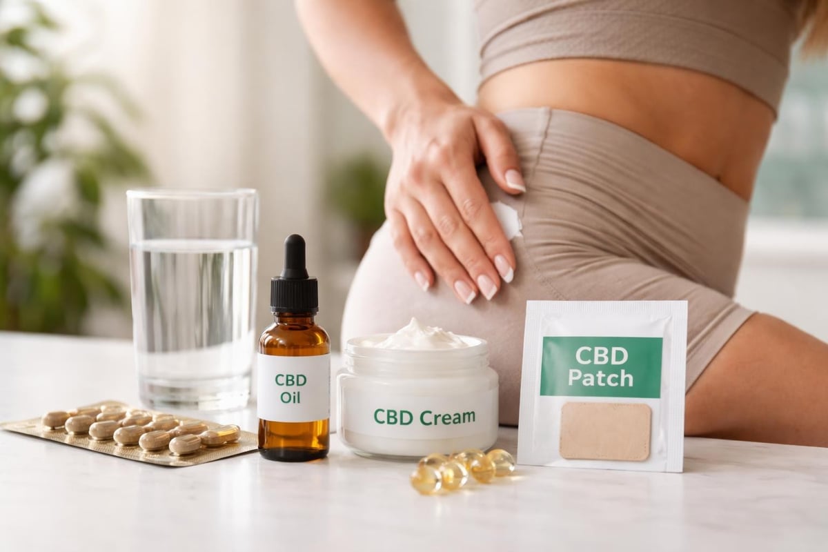 Comparison of CBD delivery methods