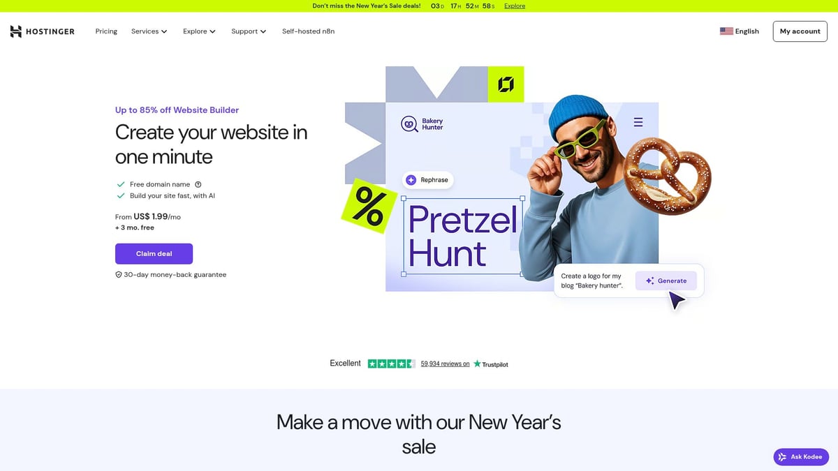 7 Inspiring No Code Websites to Build in 2026 - 7. Online Booking Platform with Zyro