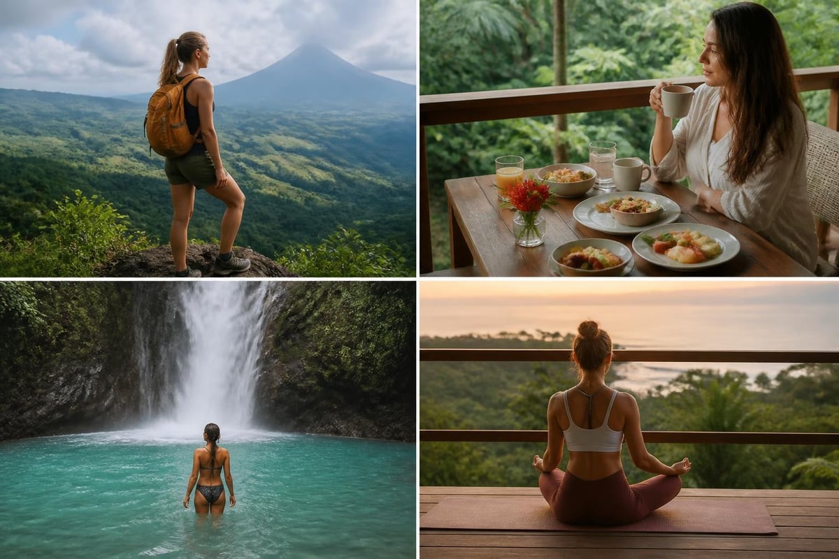 Adventure vacation daily rhythm