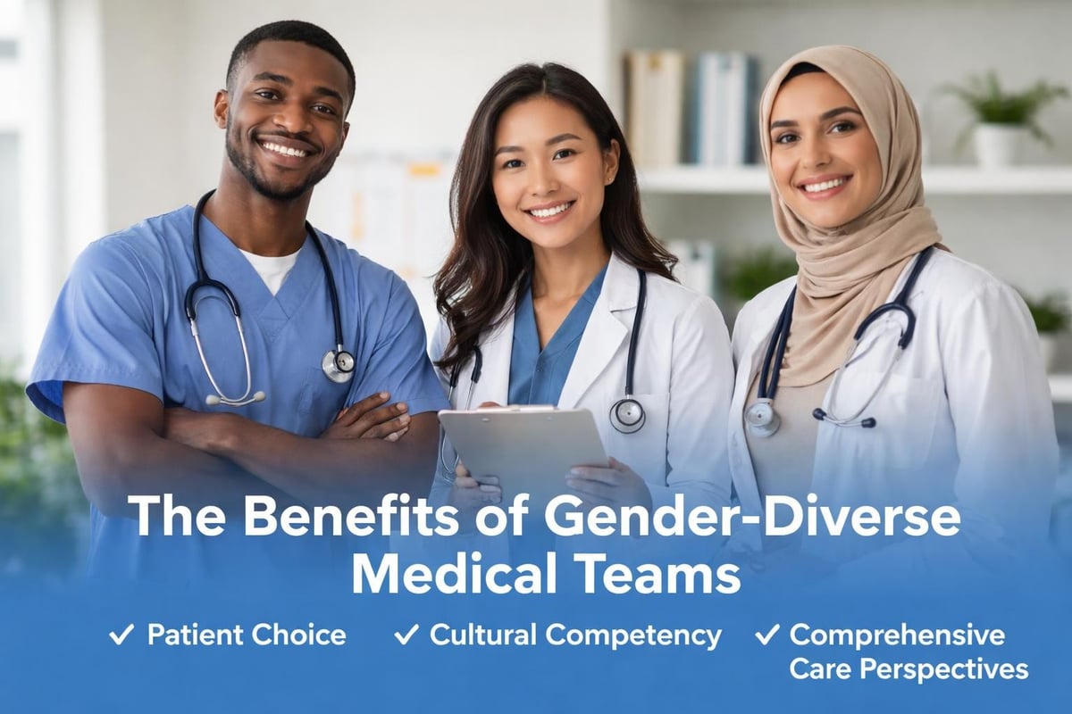 Diverse healthcare teams