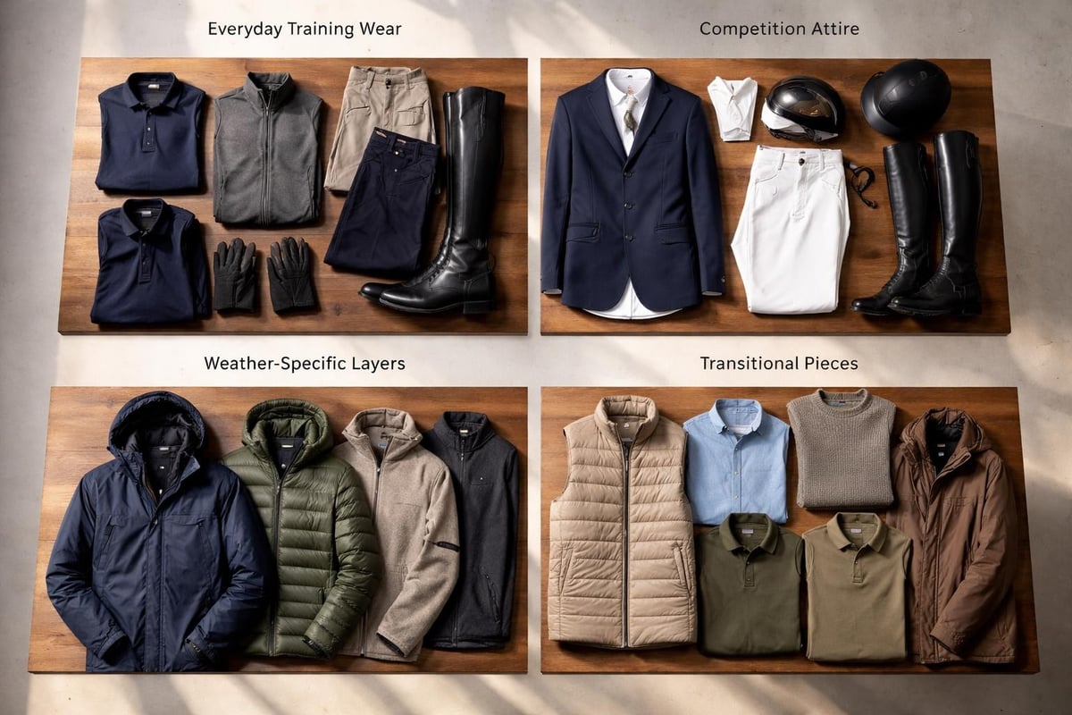 Men's riding wardrobe essentials