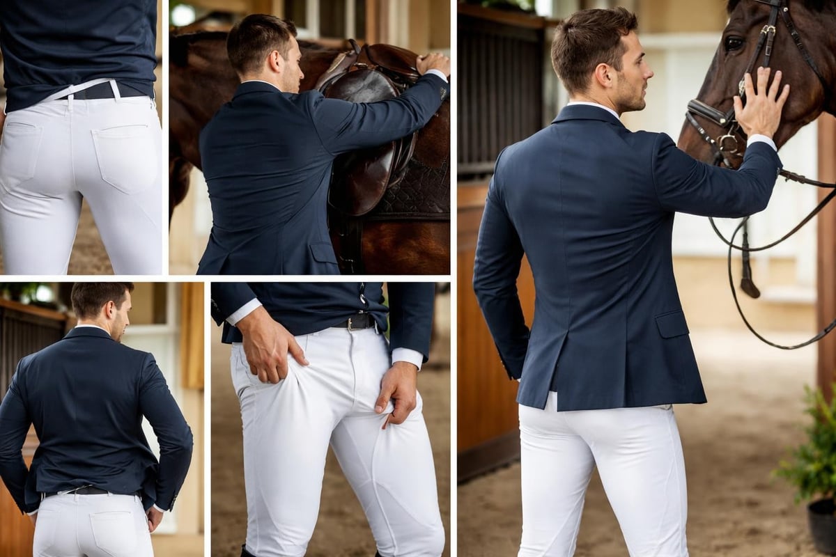 Common fit problems in men's riding clothes