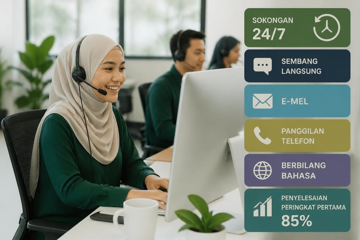 Customer support quality indicators