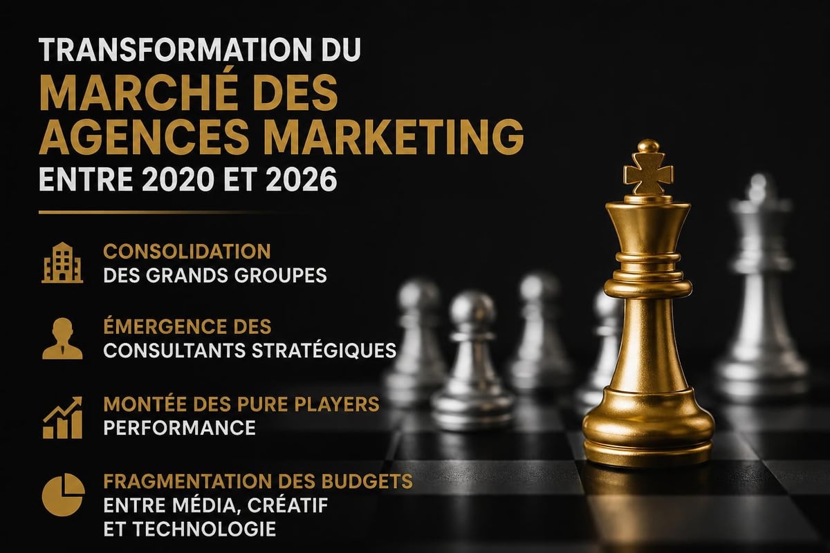 Evolution du marché des agences marketing