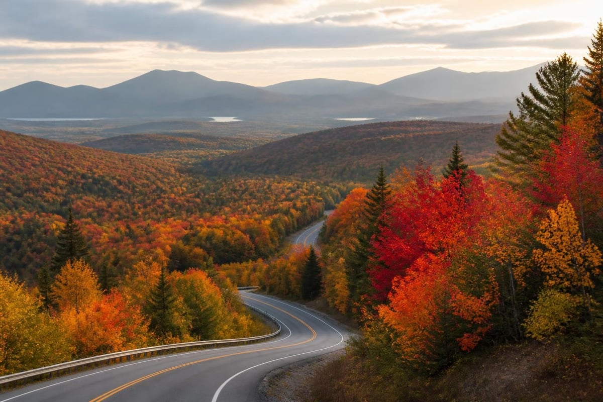 Maine foliage trip planning timeline
