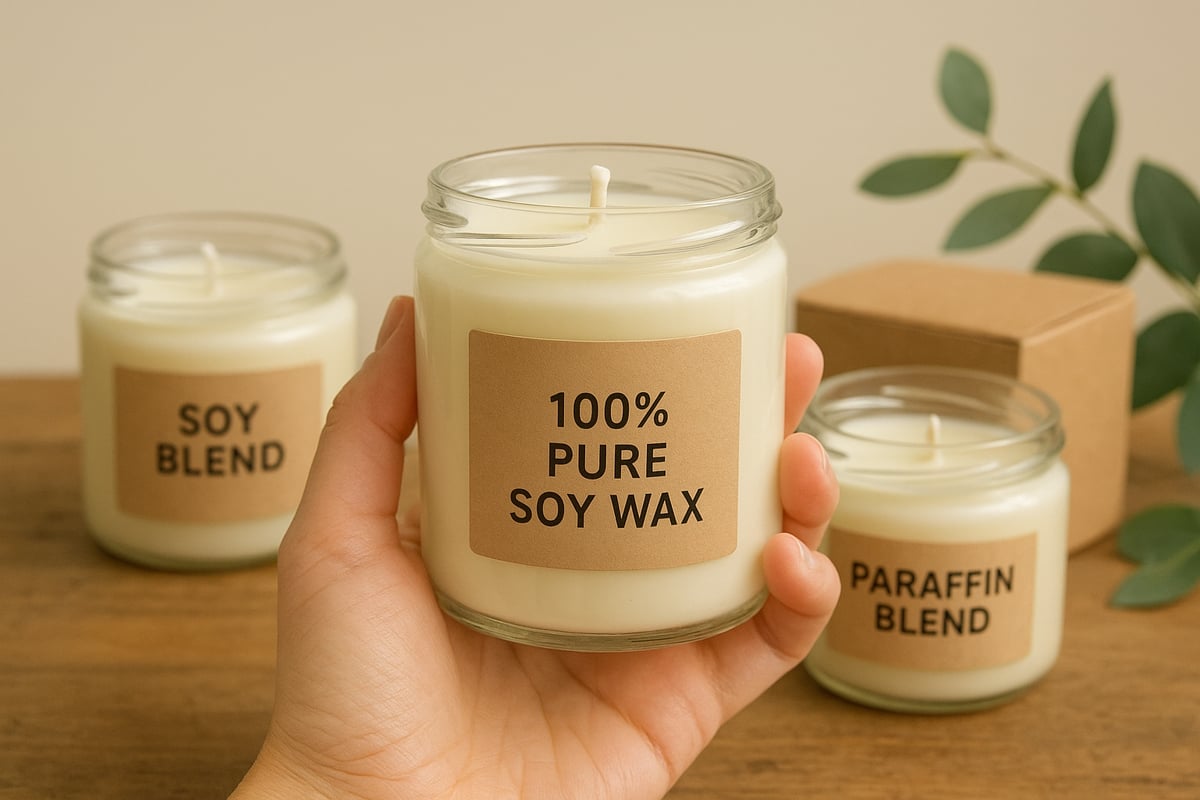 How to Identify Truly Pure Soy Wax Candles