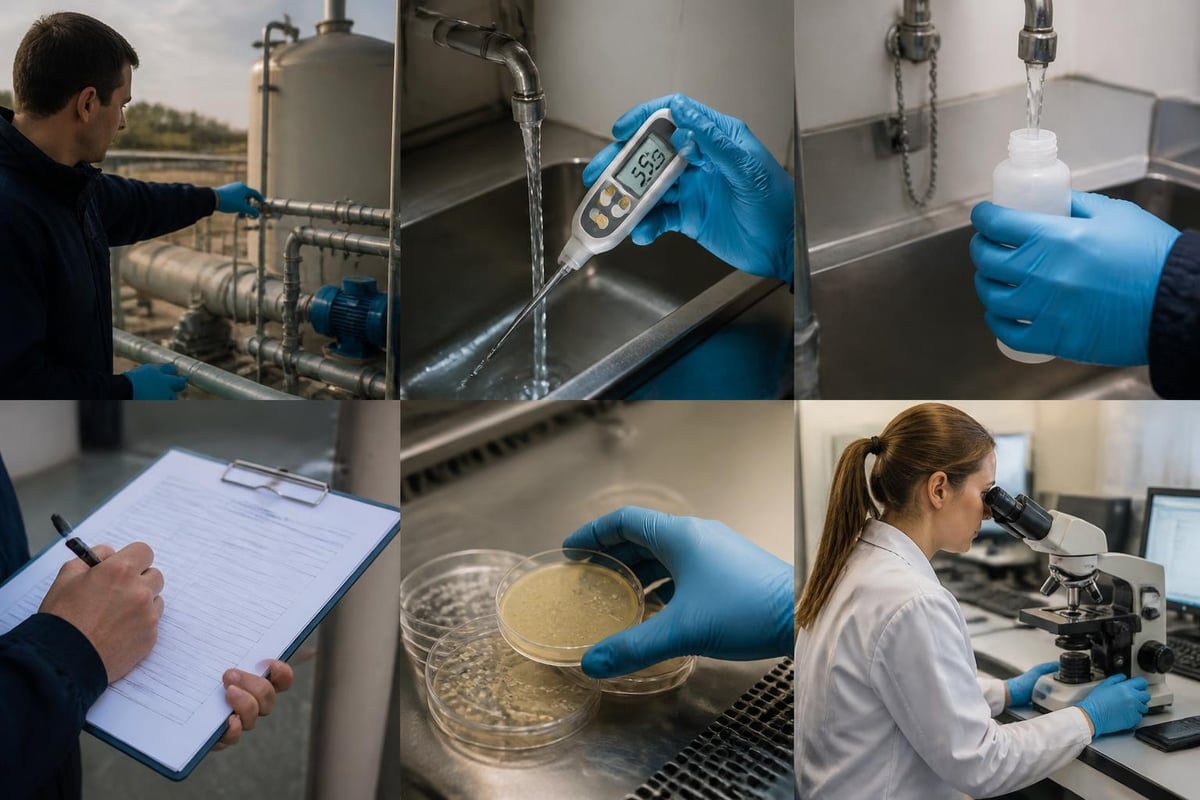Water sampling process
