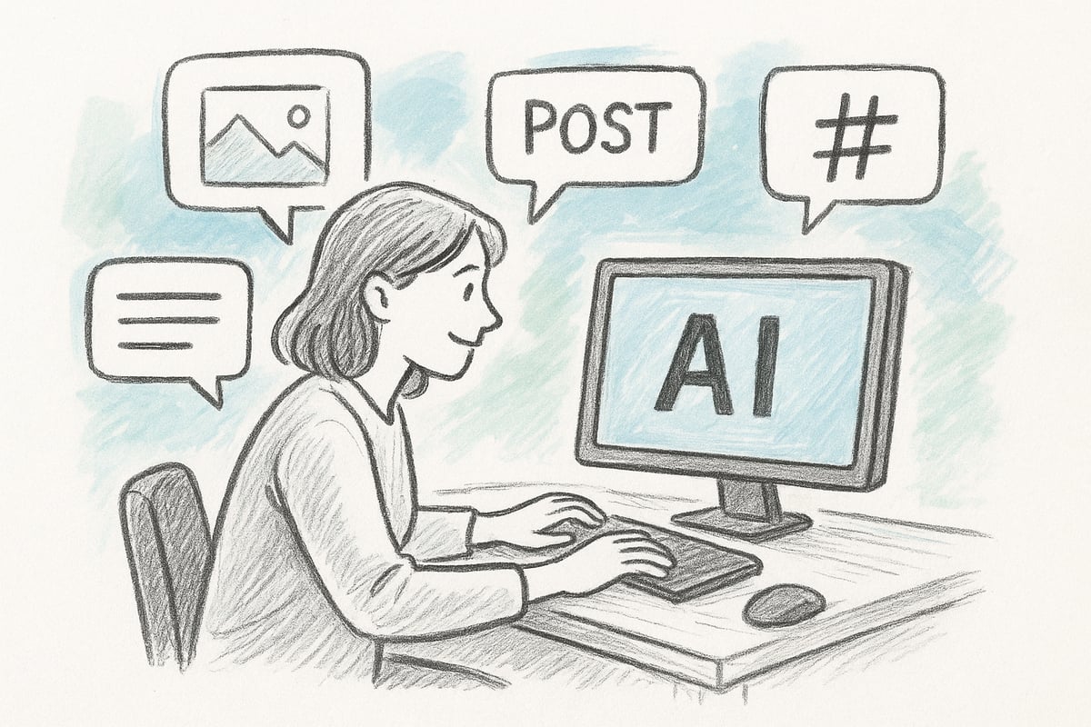 Understanding AI-Generated Social Media Posts