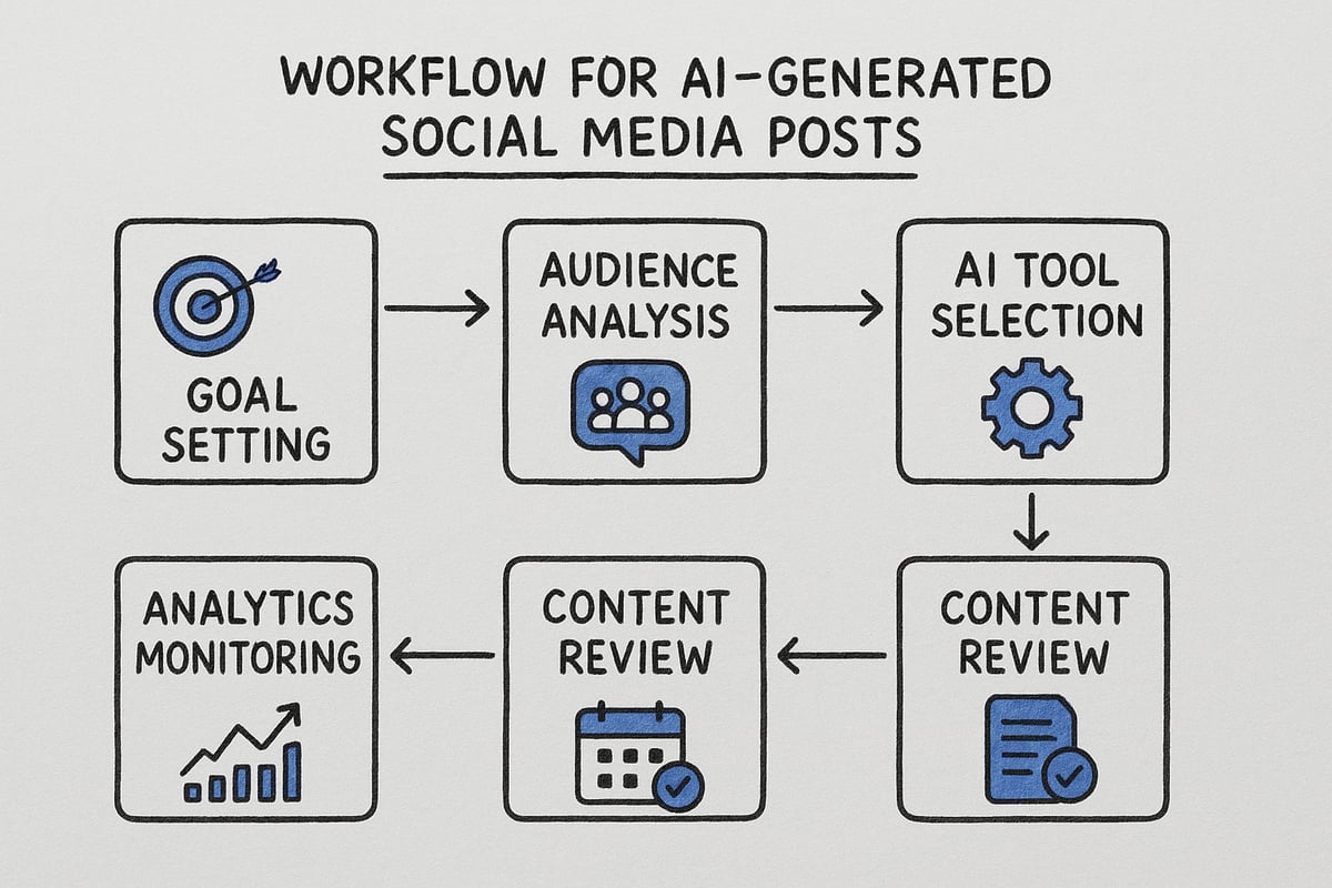 Step-by-Step Workflow: Creating AI-Generated Social Media Posts