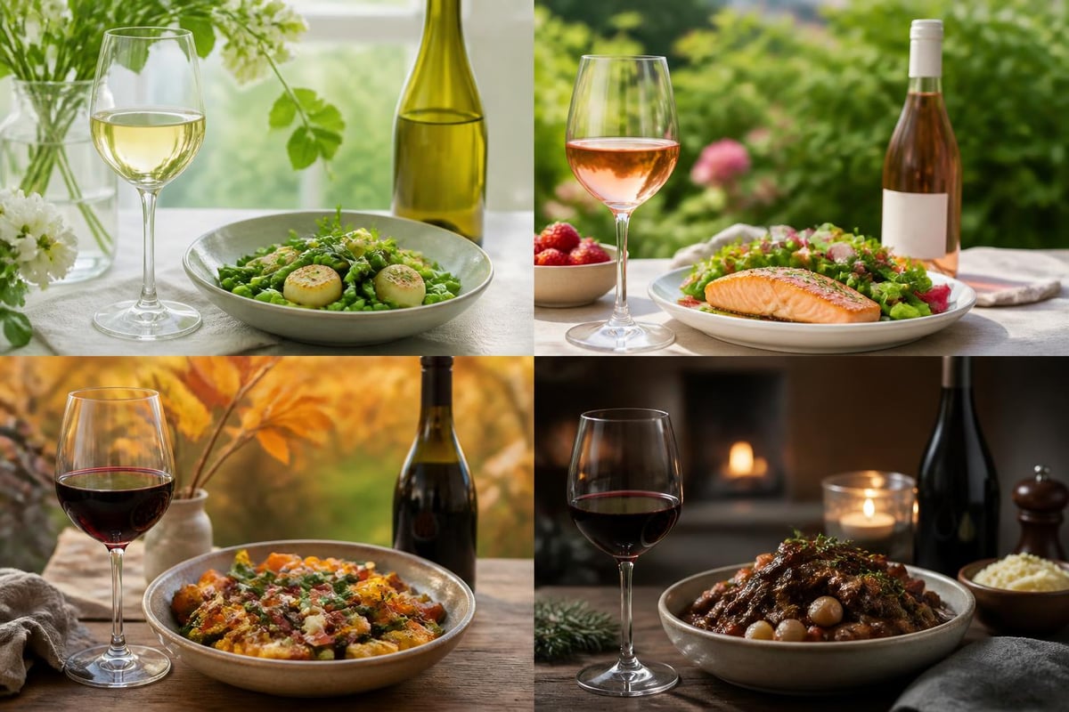 Wine and food pairing guide
