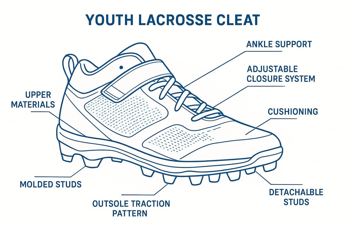 Key Features to Look for in Youth Lacrosse Cleats