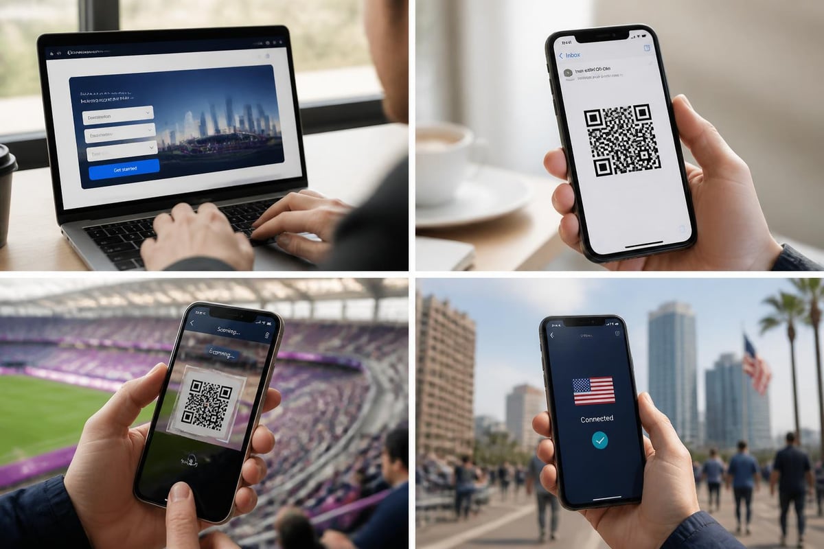 Phone eSIM activation process