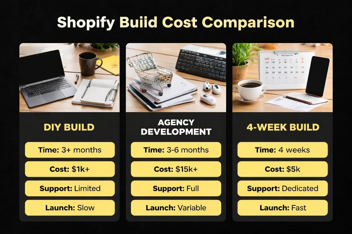 Shopify cost comparison