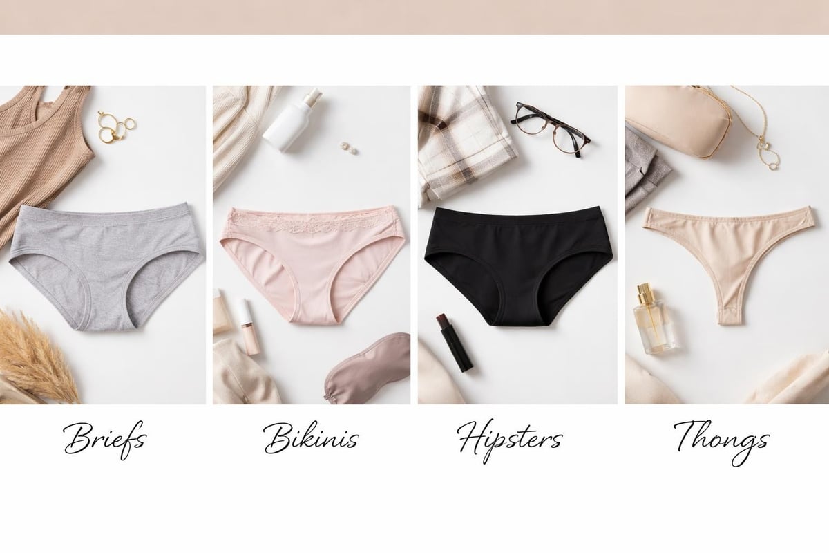 Panty style comparison chart