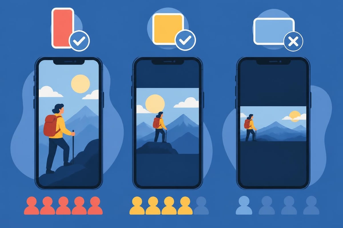 Mobile-first Facebook video design