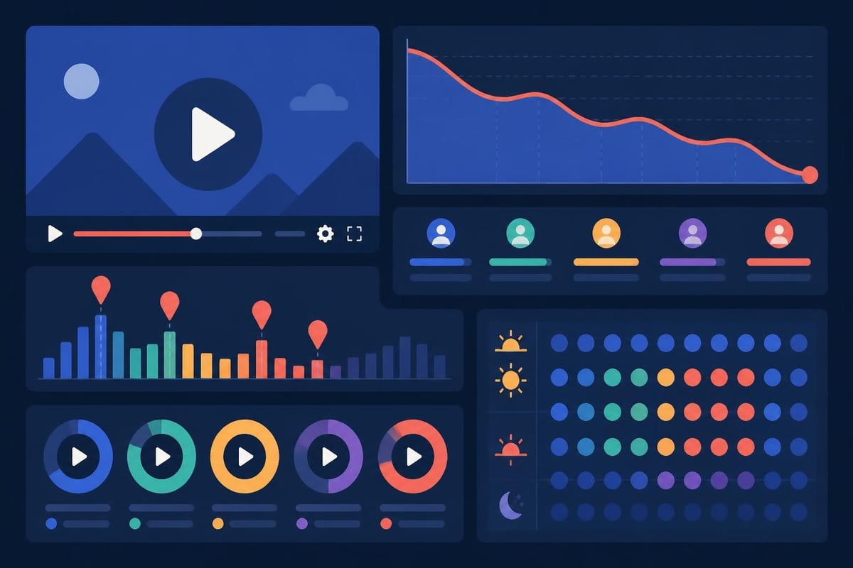 Facebook video analytics dashboard