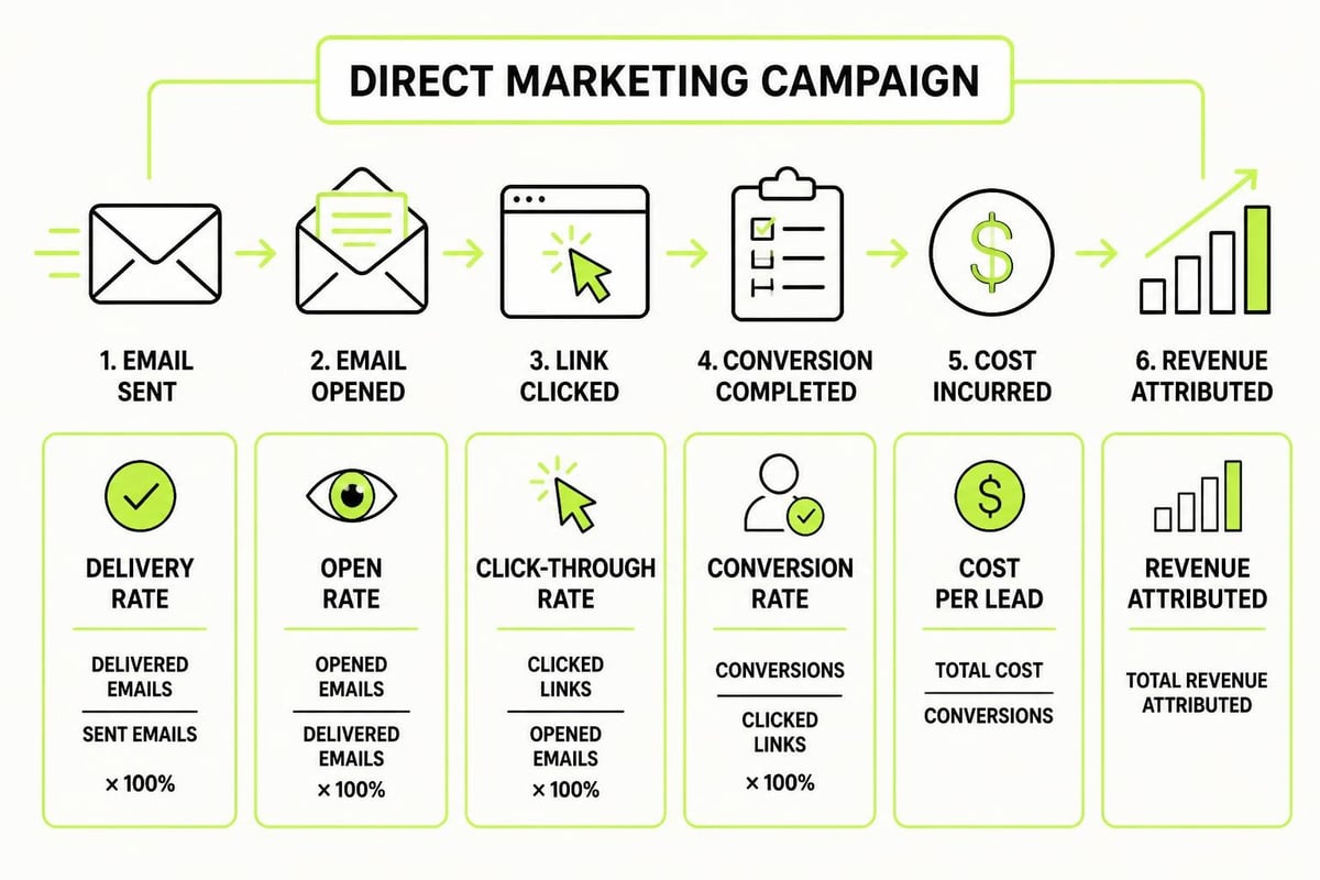 Direct marketing performance dashboard