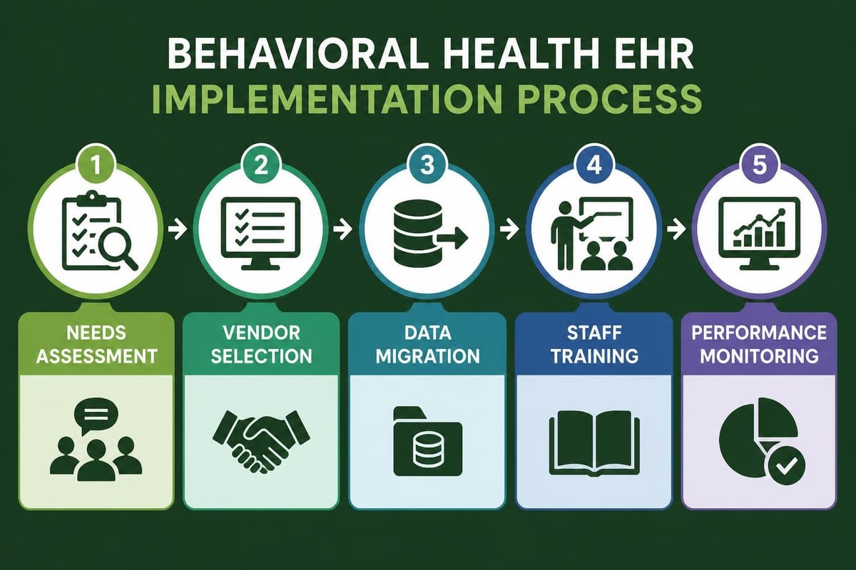 EHR implementation phases