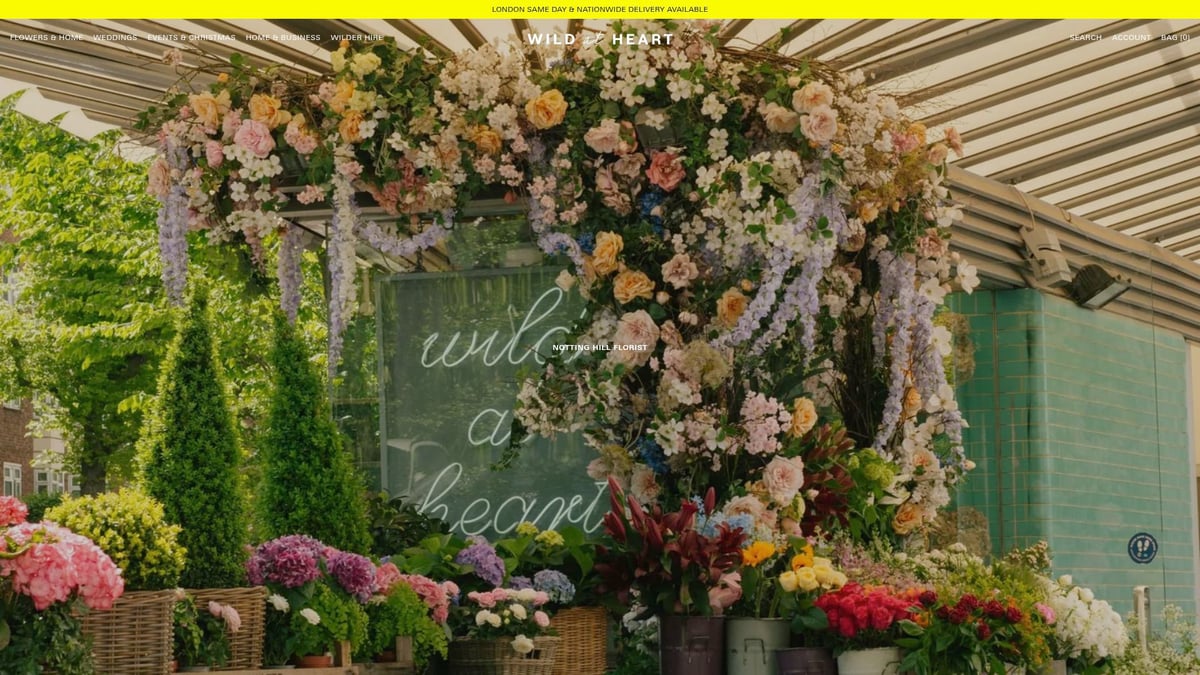 7 Inspiring Florist Notting Hill Picks For Stunning Bouquets 2026 - Wild at Heart – The Turquoise Island flagship