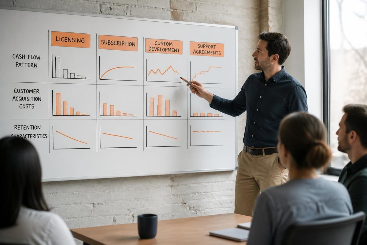 Unlocking Success: Best Practices for Your Software Company Software company revenue model comparison