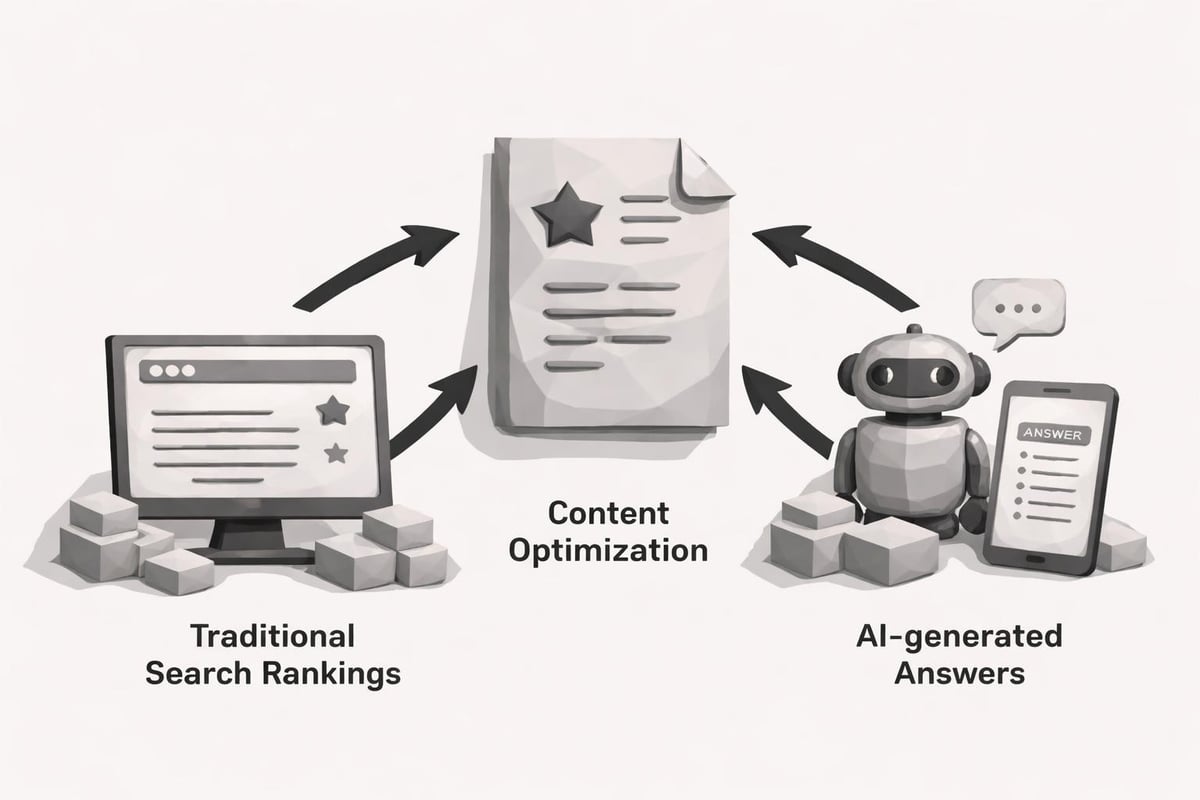 GEO and SEO content strategy