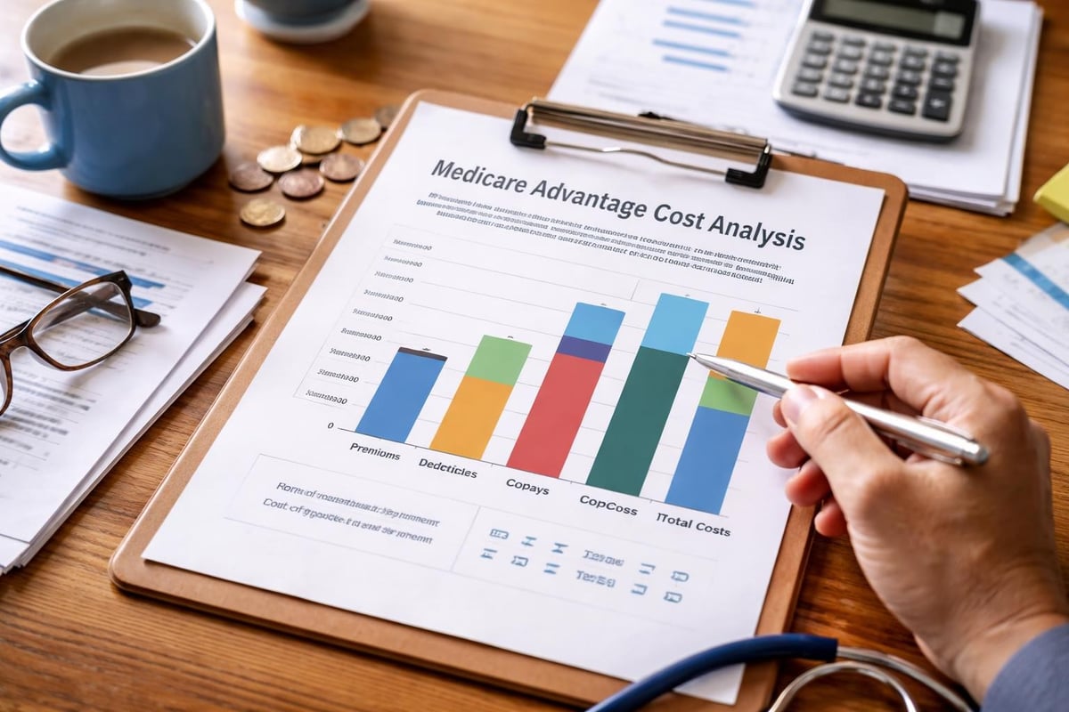 Advantage Plan for Medicare: Complete 2026 Guide 3 Medicare Advantage cost comparison worksheet