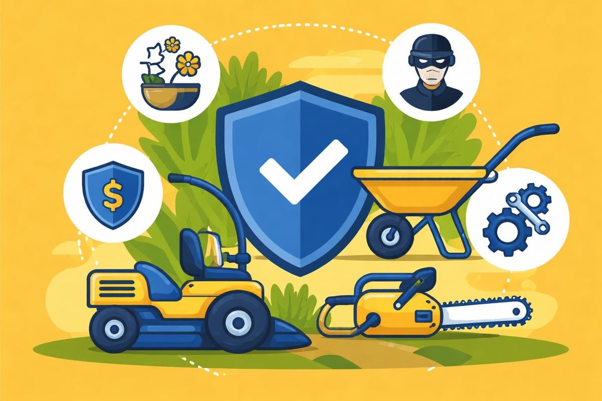 Tools and equipment insurance for gardeners