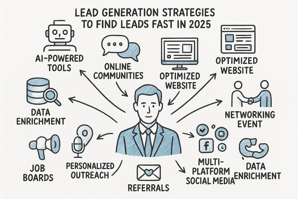 10 Smart Ways to Find Leads Fast in 2025