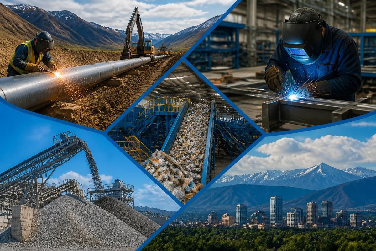 Colorado industrial welding sectors