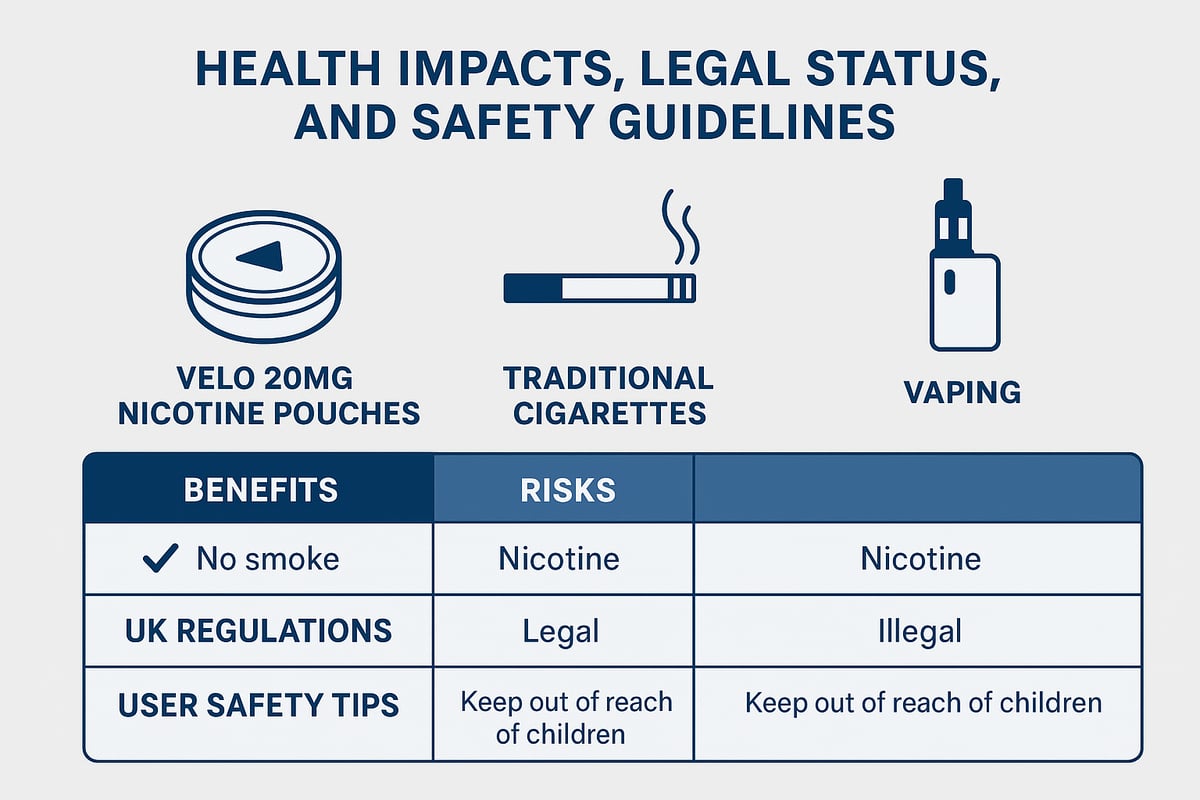 Safety, Health Considerations, and Legal Status