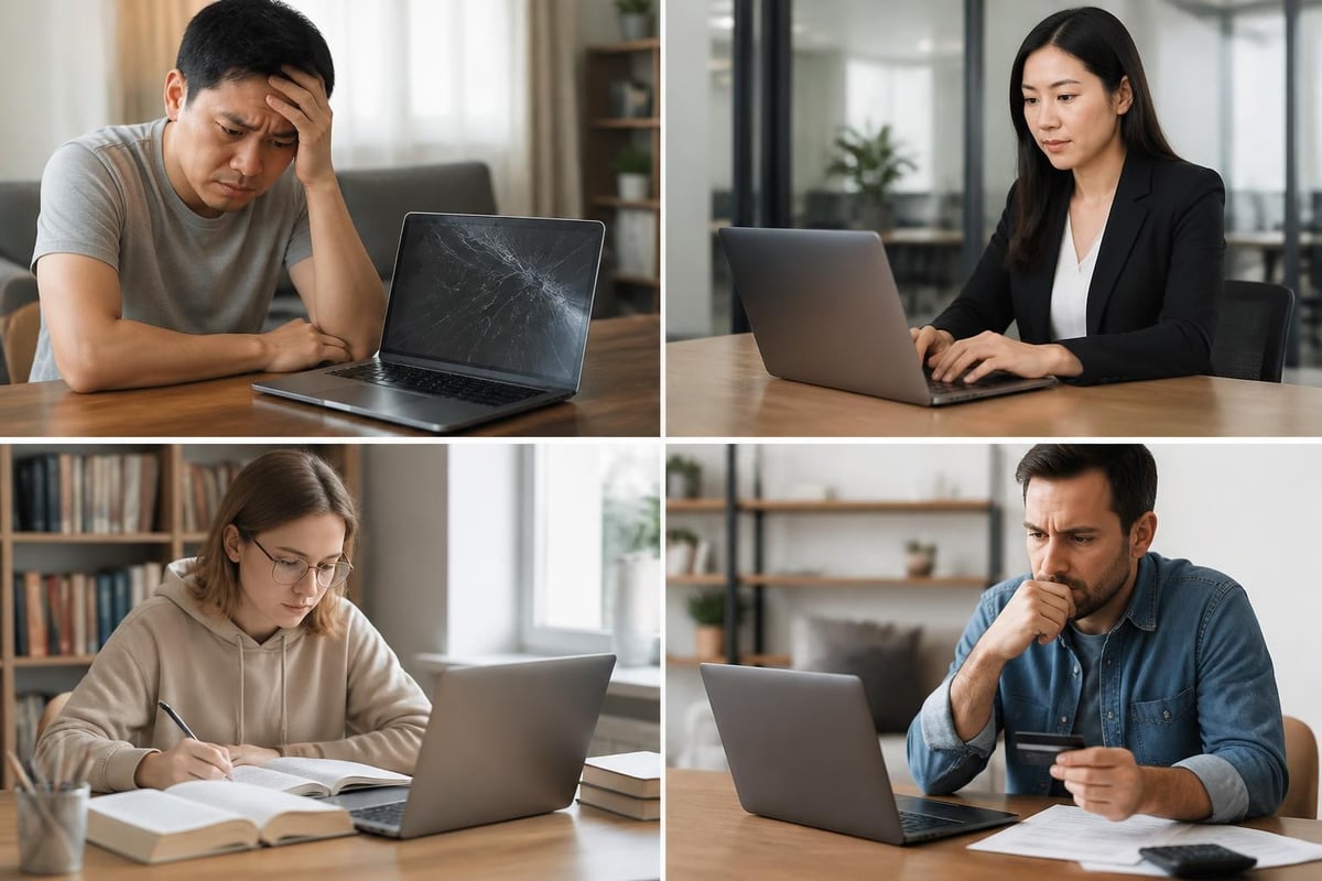 Reasons consumers finance laptop purchases