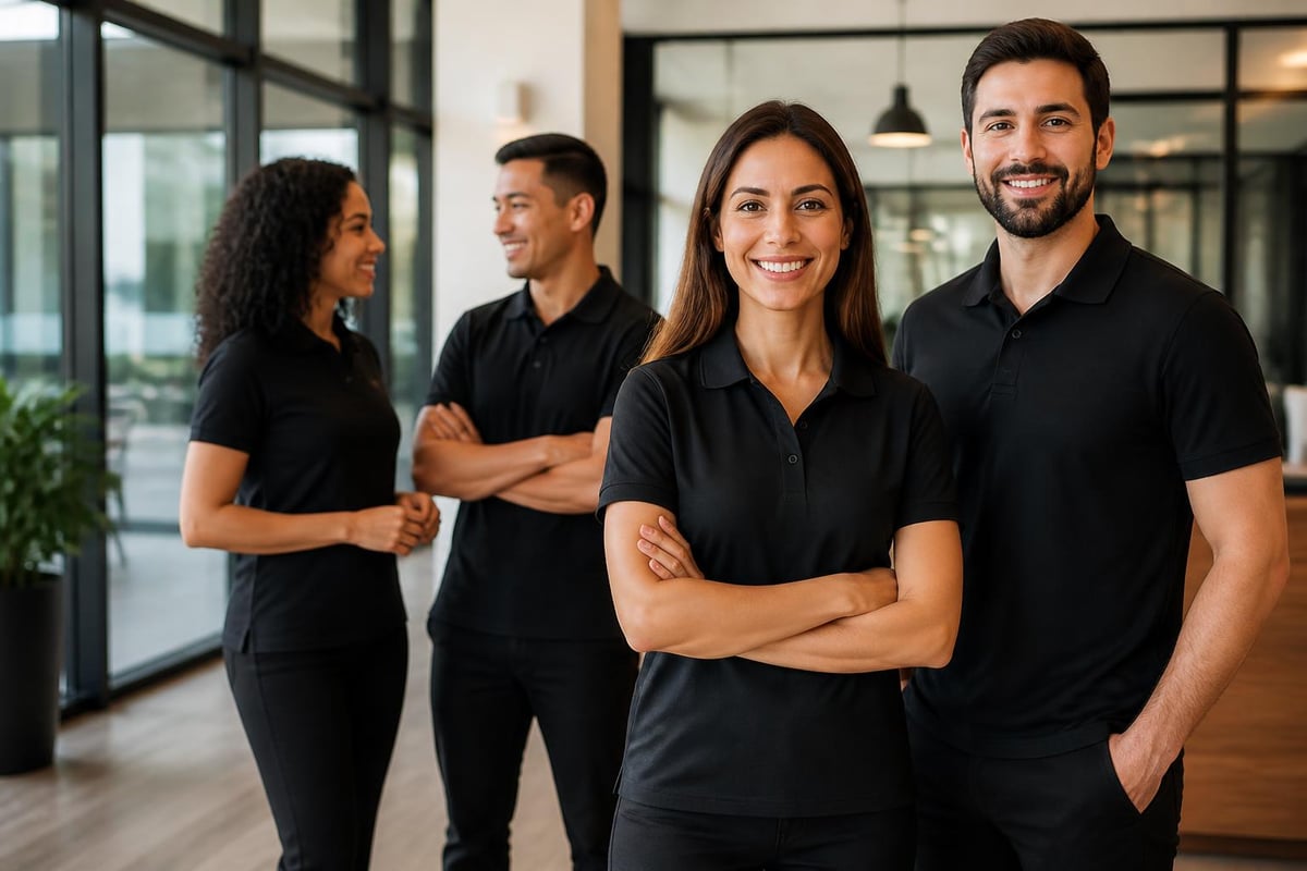 Work branded clothing benefits