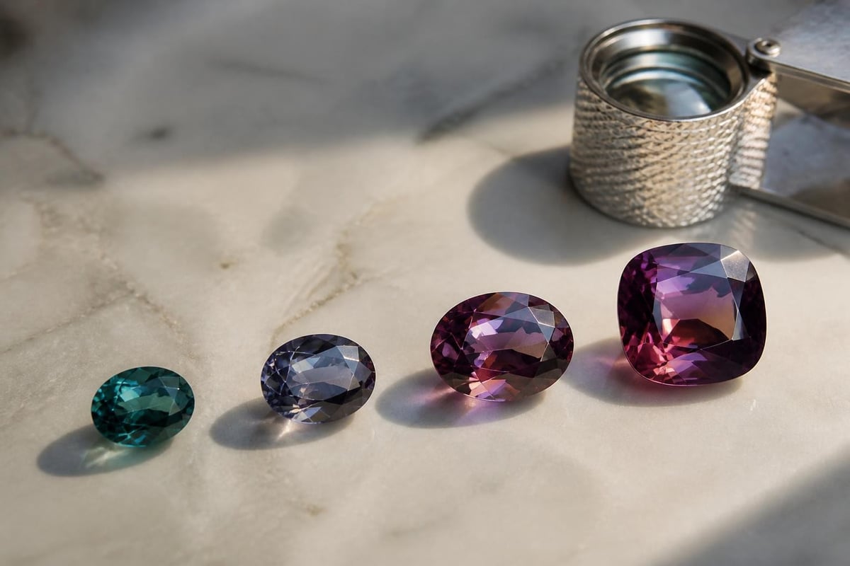 Alexandrite quality grading