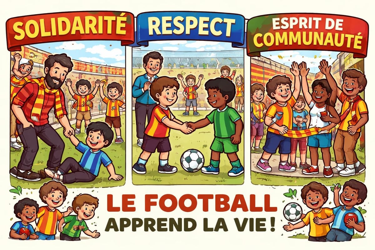 Valeurs éducatives des lens supporters