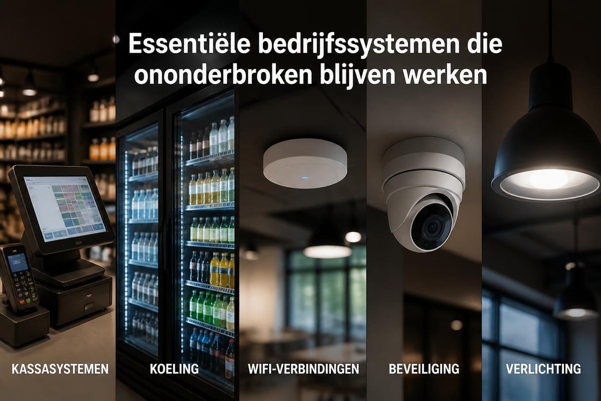 Bedrijfscontinuïteit noodstroom