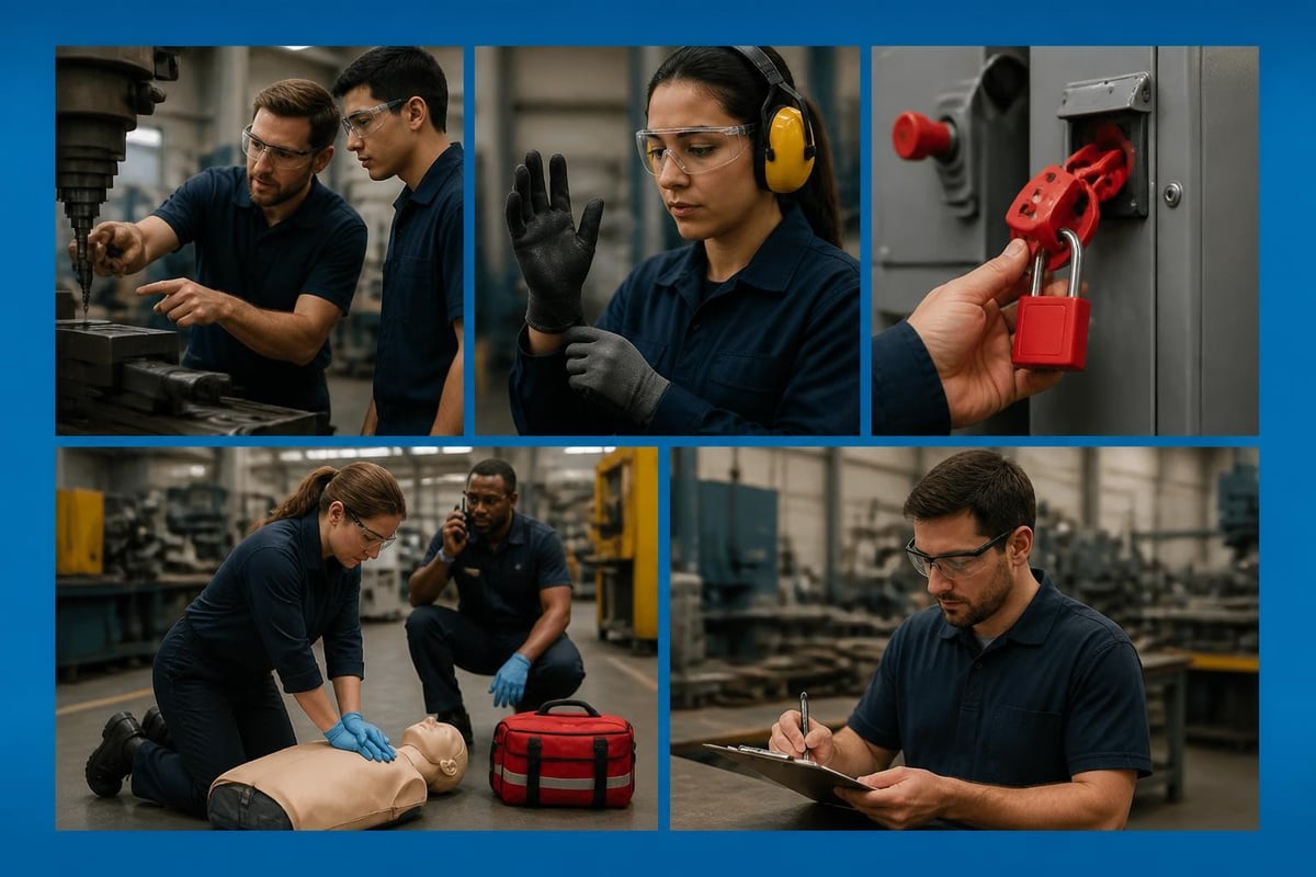 Machine shop safety protocols