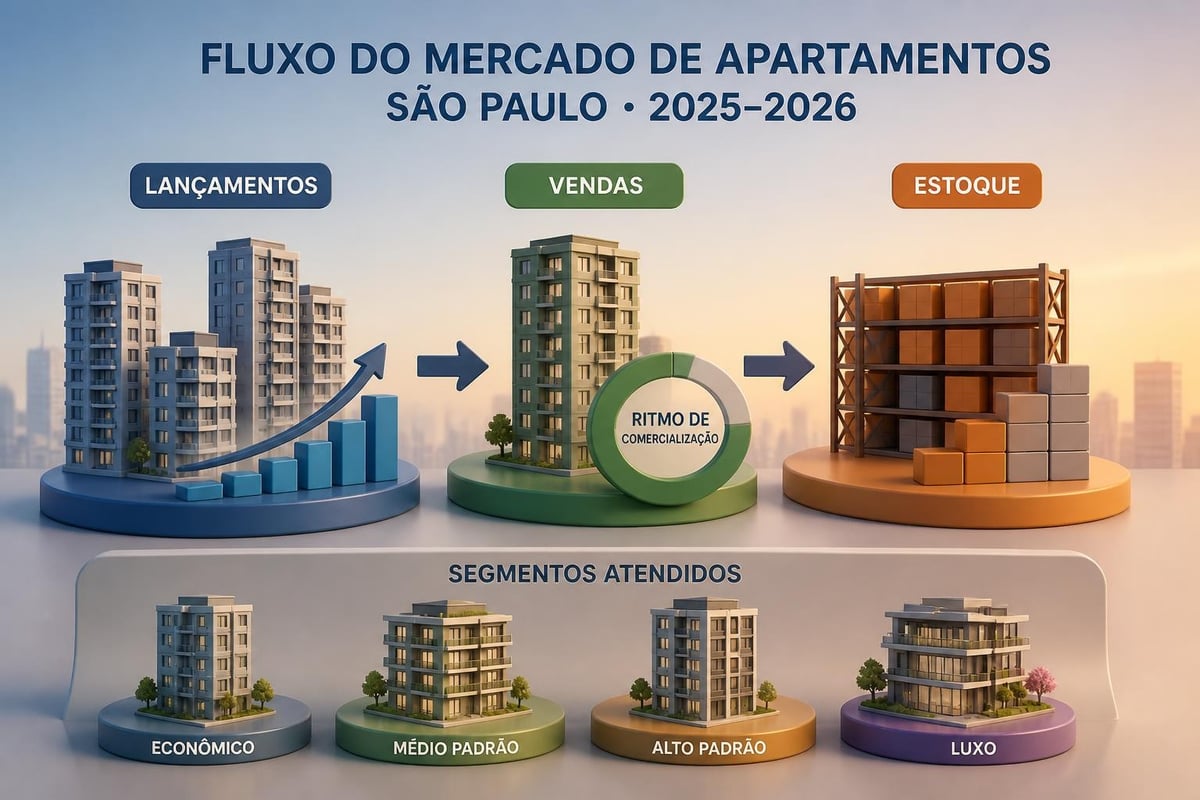 Dinâmica do mercado imobiliário paulistano
