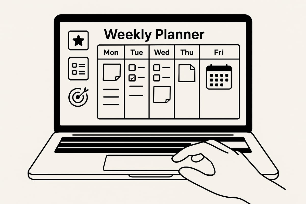 Step-by-Step Guide: Setting Up Your Notion Weekly Planner