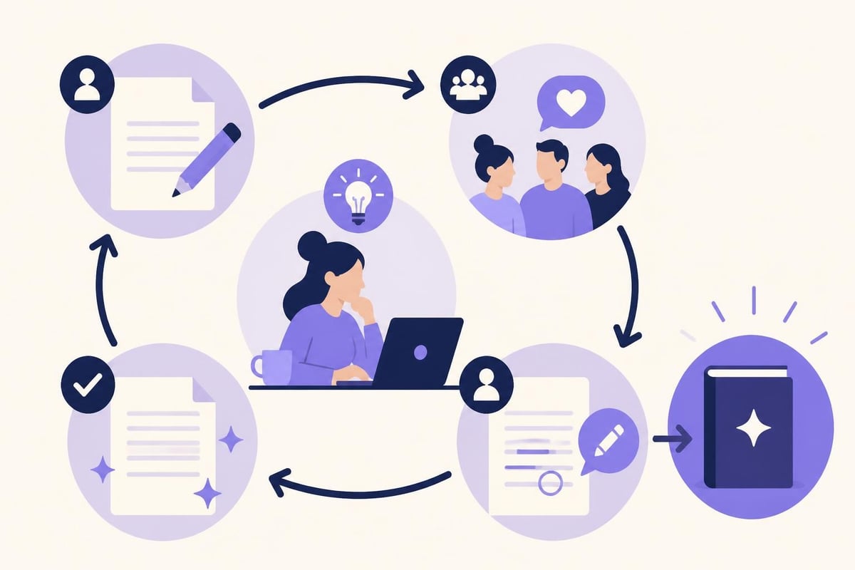 Manuscript revision workflow