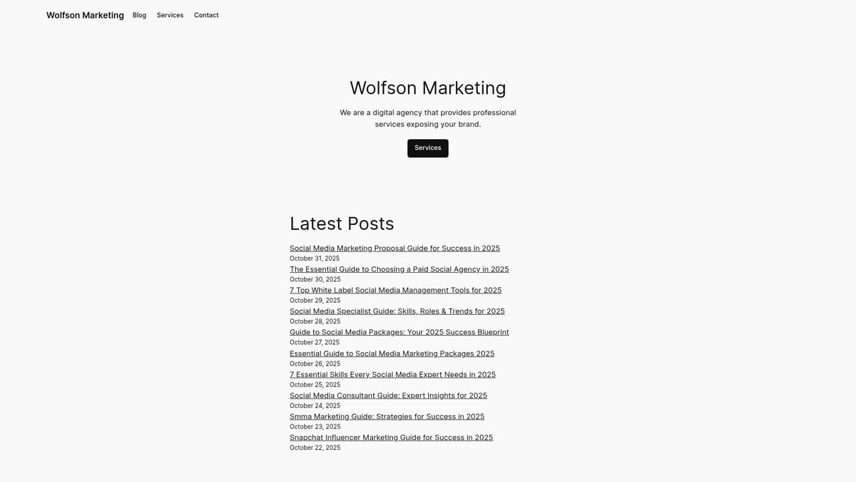 Essential Guide to Social Media Outsourcing in 2025 - Wolfson Marketing: Your Partner for Social Media Outsourcing