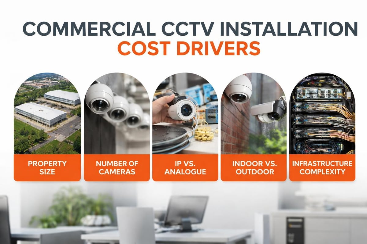 CCTV cost factors comparison