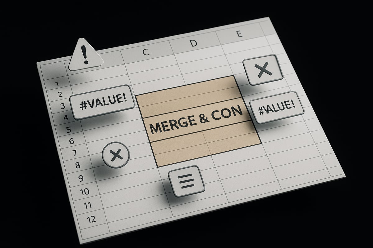 Troubleshooting: Common Issues When Combining Cells in Excel