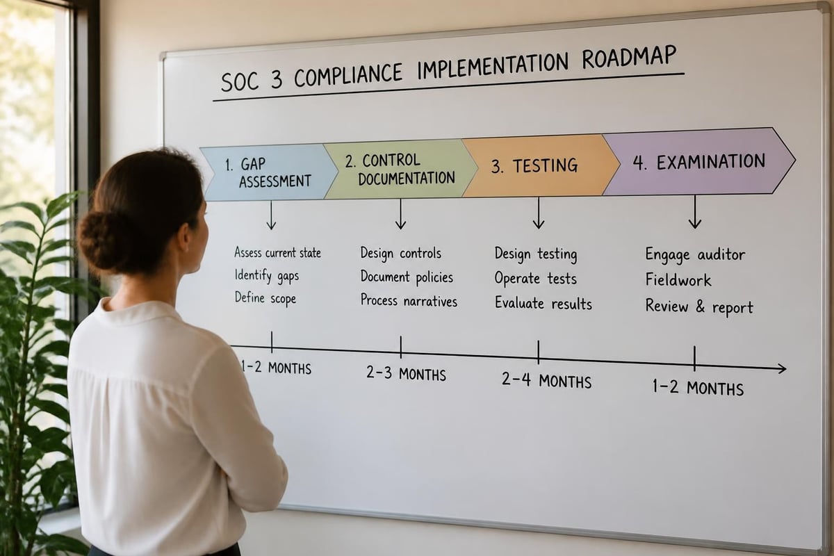 SOC 3 implementation timeline