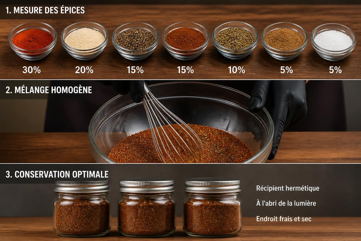 Creating custom barbecue spice blends