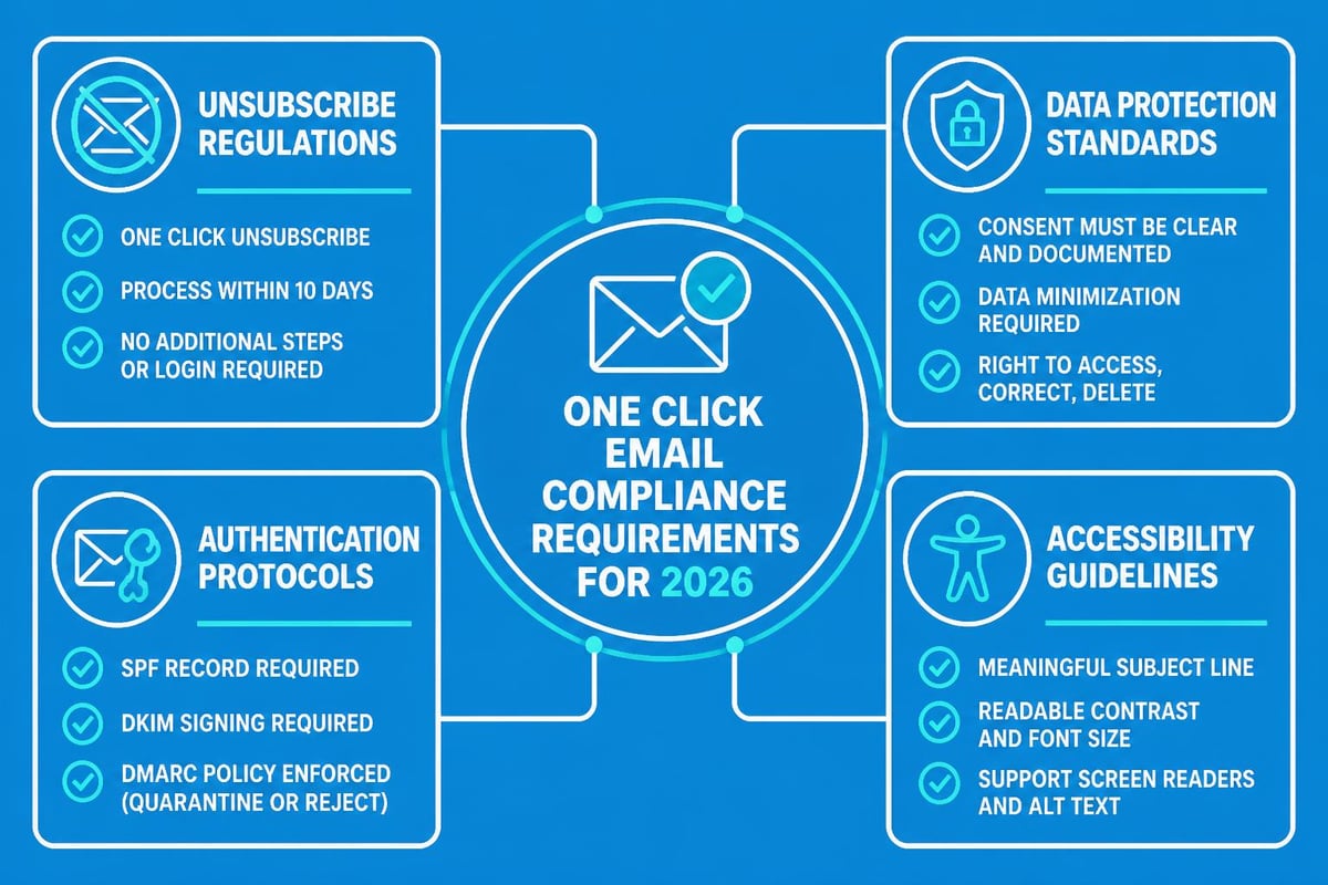 Email compliance framework
