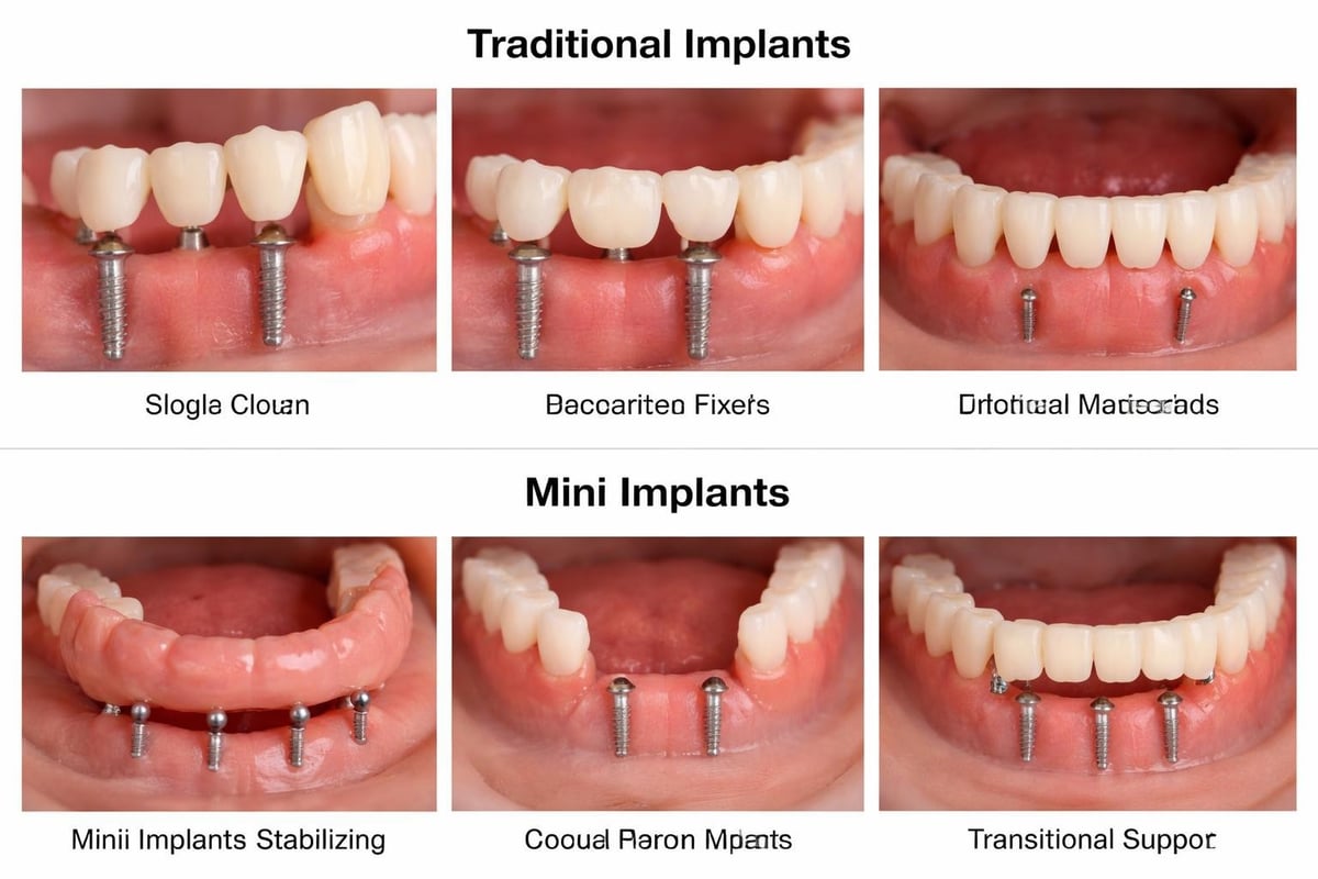 Dental implant applications and use cases